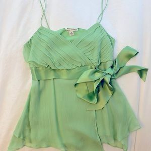 Lime green Banana Republic top